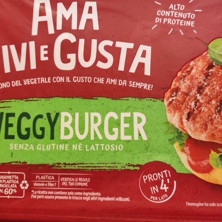 photo of Amadori Veggy Burger shared by @gattararomana on  07 Jan 2023 - review