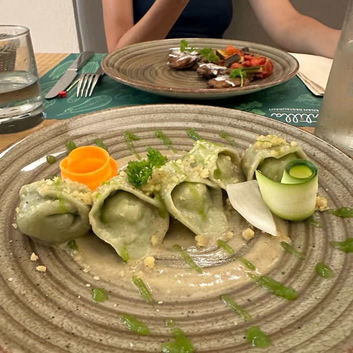 photo of Ristorante Gintilla Cagliari Ravioli alla Spirulina shared by @chiaranaive on  21 Jul 2023 - review