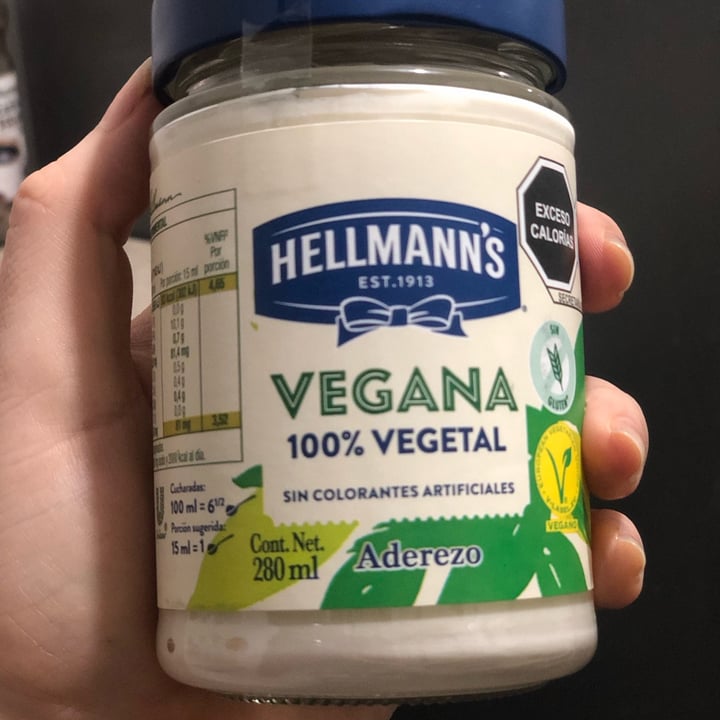 photo of Hellmann’s mayonesa vegana shared by @karlazavala on  30 Mar 2023 - review