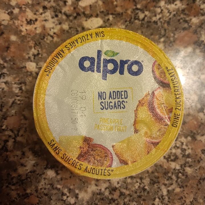 photo of Alpro Ananas Fruit Passion Yogurt shared by @mixxy on  21 Mar 2023 - review