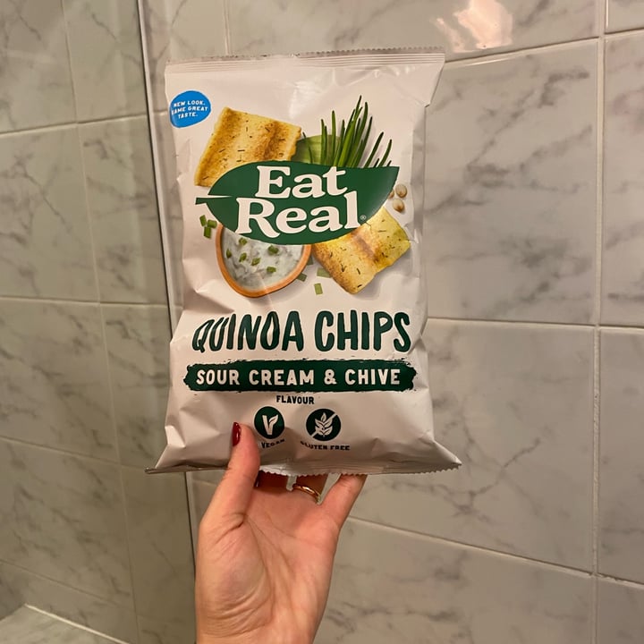 photo of Eat Real Quinoa Chips Sour Cream & Chives shared by @fashonia on  30 Jan 2023 - review