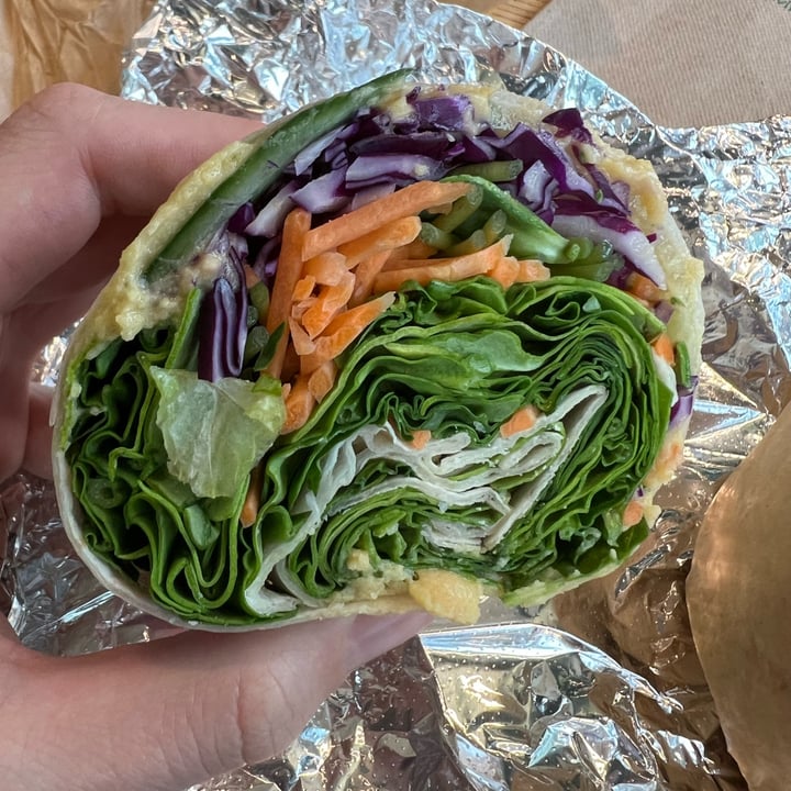 photo of Get Fresh Cafe Veggie Wrap shared by @mischievousmonsters on  15 May 2023 - review