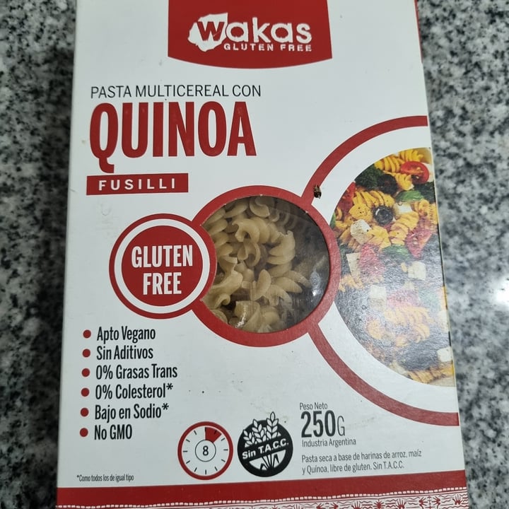 photo of Wakas Pasta Multicereal con Quinoa shared by @sergipe on  12 Jul 2023 - review