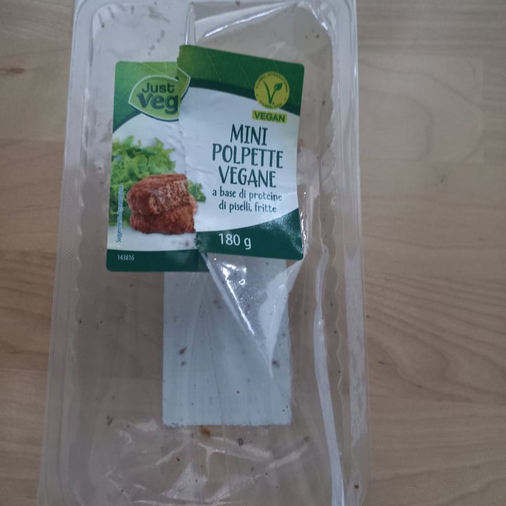 photo of Just Veg! (ALDI Italy) Ballchen - mini polpette vegane shared by @paolaf on  04 Jul 2023 - review
