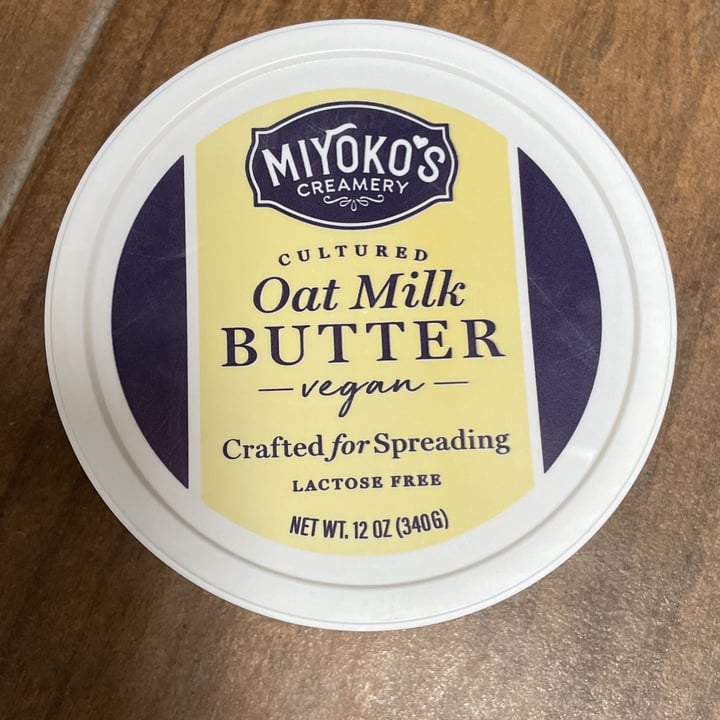 photo of Miyoko's Creamery Butter Made With Oat Milk Hint Of Sea Salt shared by @bseeley on  14 Feb 2023 - review