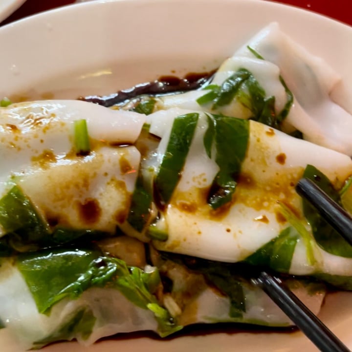 photo of Bodhi Kosher Vegetarian Restaurant Spinach Rice Roll shared by @plantnats on  23 Mar 2023 - review