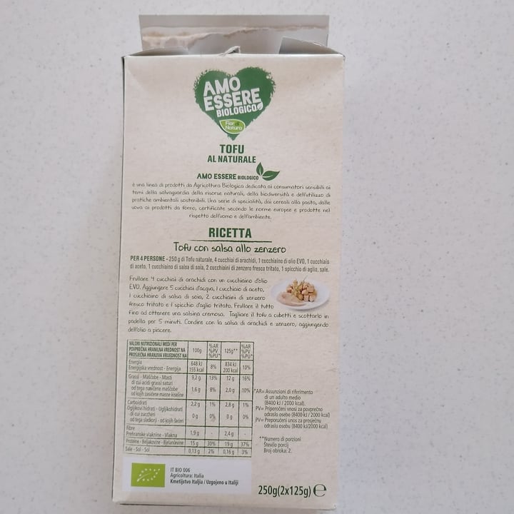 photo of Fior di Natura Tofu al naturale shared by @immina on  27 Mar 2023 - review