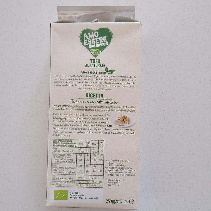 photo of Fior di Natura Tofu al naturale shared by @immina on  27 Mar 2023 - review