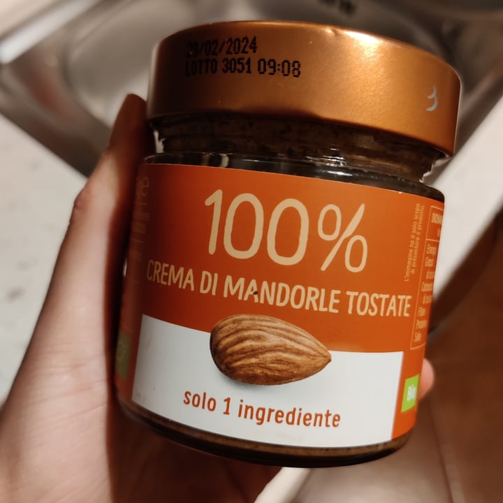 photo of Eurocompany 100% crema di mandorle tostate shared by @realsustainablelife on  05 Apr 2023 - review