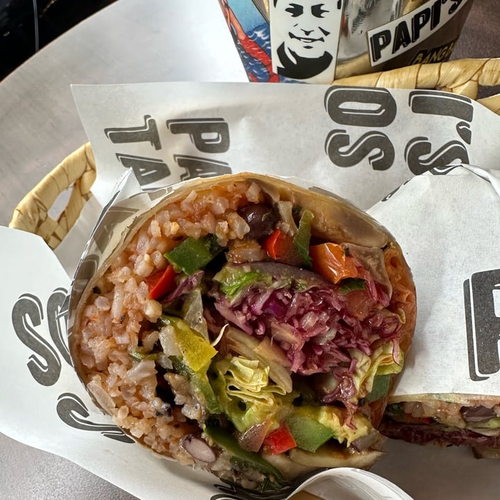 photo of Papi's Tacos The Vegan Burrito shared by @mrdonut on  11 Jan 2023 - review