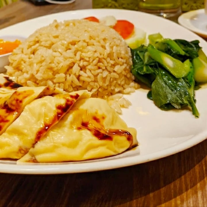 photo of Genesis Vegan Restaurant Chicken Rice shared by @befair on  07 Jun 2023 - review