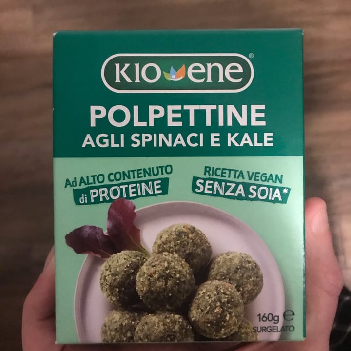 photo of Kioene Polpette agli spinaci e kale shared by @laurafalc92 on  12 Jan 2023 - review