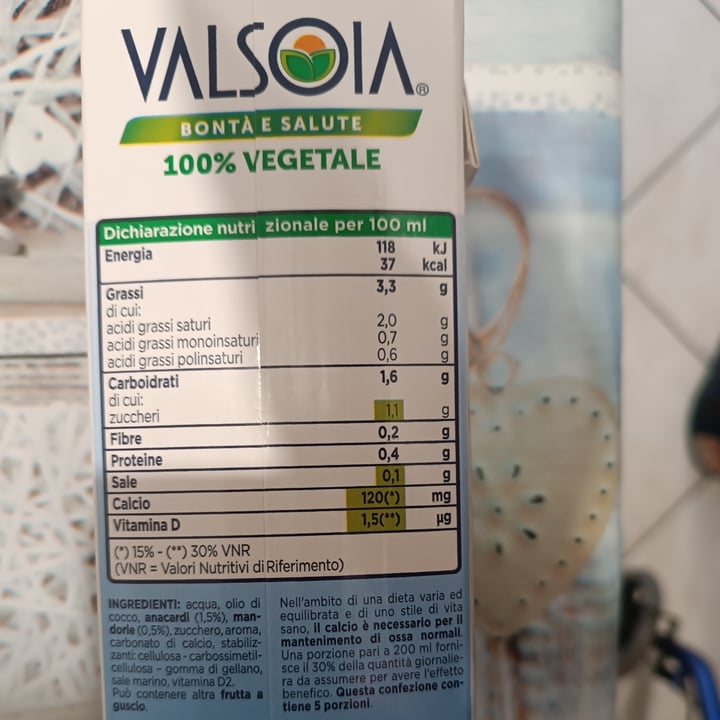 photo of Valsoia GRAN GUSTO LATTE shared by @silvia90veg on  08 Jun 2023 - review