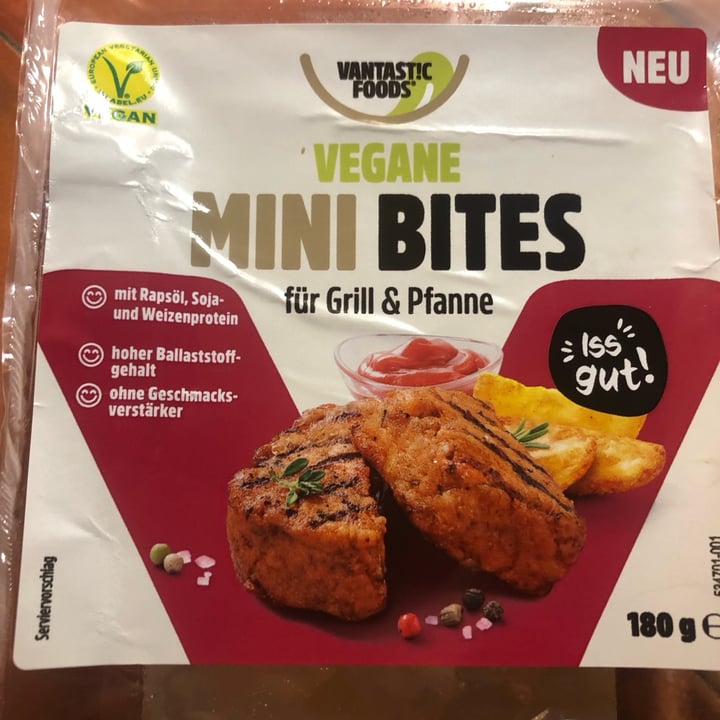 photo of Vantastic Foods Vegane Mini Bites shared by @laurabambi on  08 Apr 2023 - review