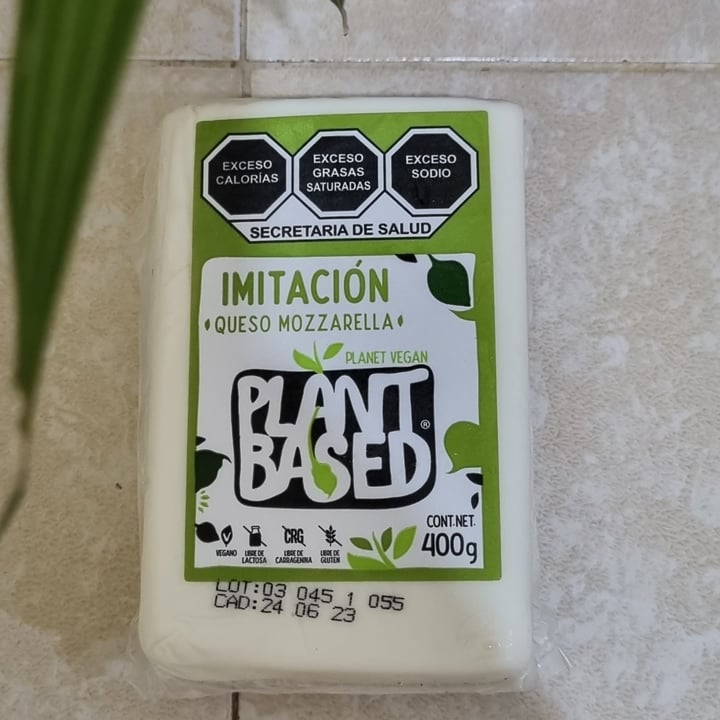photo of Planet Vegan Plant Based Imitación Queso Mozzarella Block shared by @fuegosalvaje on  07 Mar 2023 - review