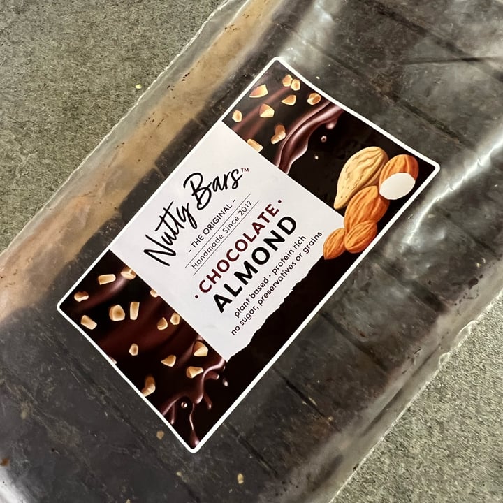 photo of nutty bars chocolate almond plant based shared by @ftc on  26 Dec 2022 - review