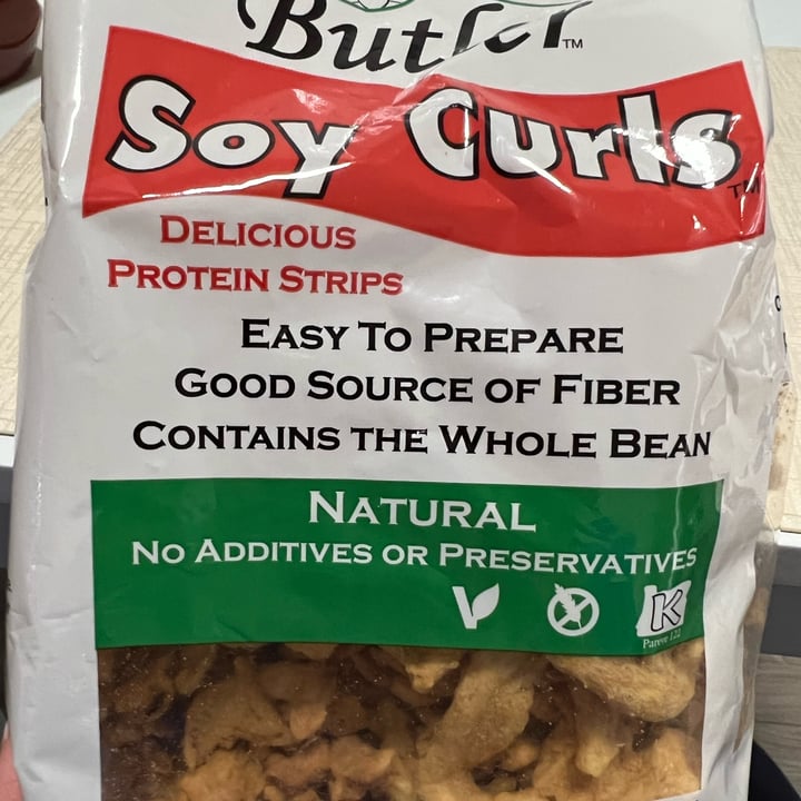 photo of Butler foods soy curls shared by @brendavalrin on  27 Dec 2022 - review
