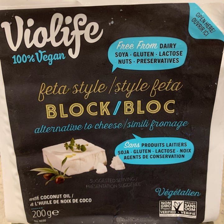 photo of Violife Feta Block - Greek White shared by @jahanb on  04 Jan 2023 - review