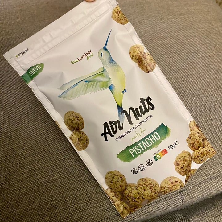 photo of EcoLumber Air nuts snacks de pistacho shared by @millito on  25 Jan 2023 - review