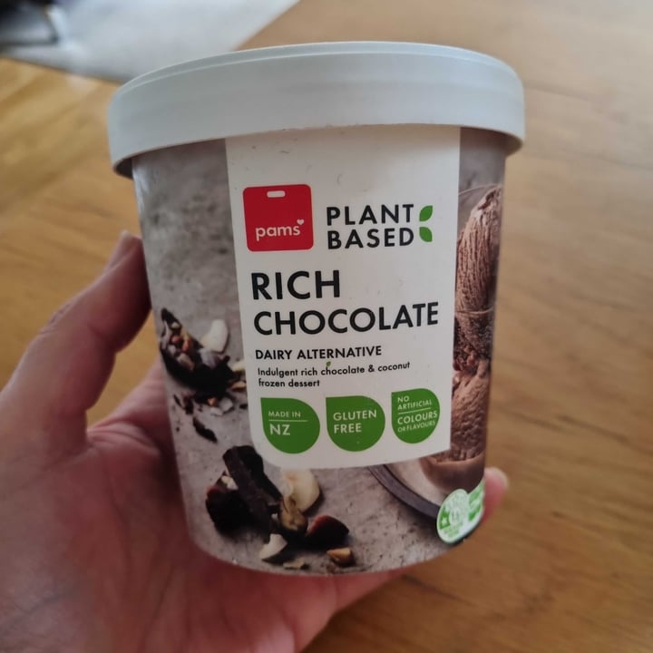 photo of Pams Plant Based Rich Chocolate Frozen Dessert shared by @rachel1971 on  27 May 2023 - review