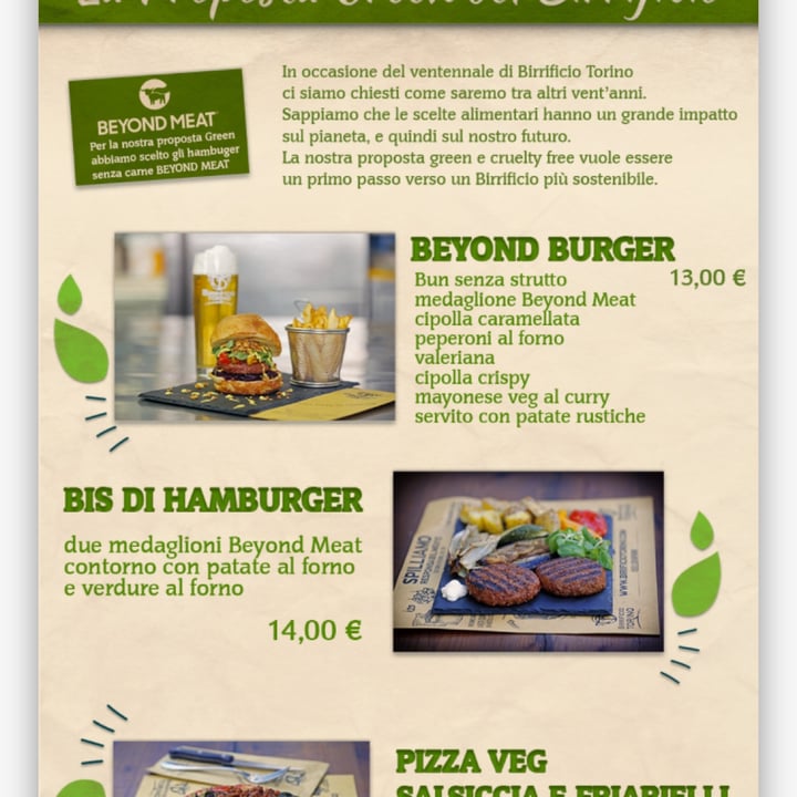 photo of Birrificio Torino Beyond Burger shared by @aledece on  06 Feb 2023 - review