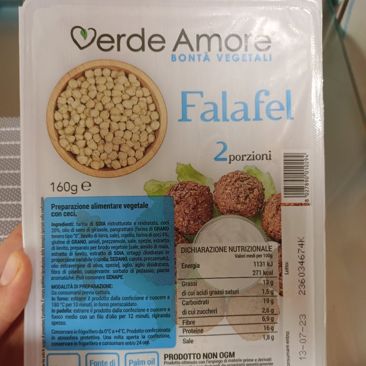 photo of Verde Amore Falafel shared by @fede02 on  01 Jul 2023 - review