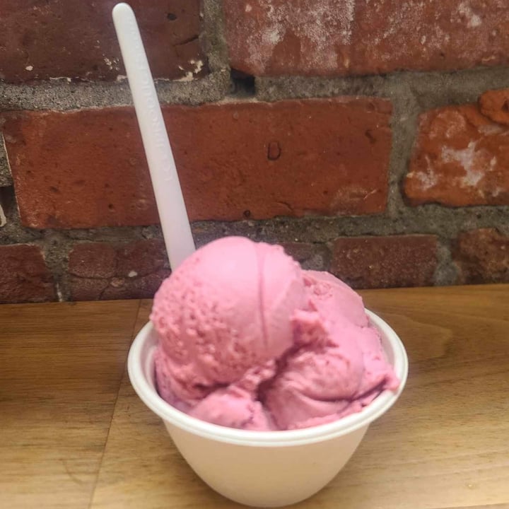 photo of Earnest Ice Cream Raspberry shared by @bessiebean on  31 Jul 2023 - review