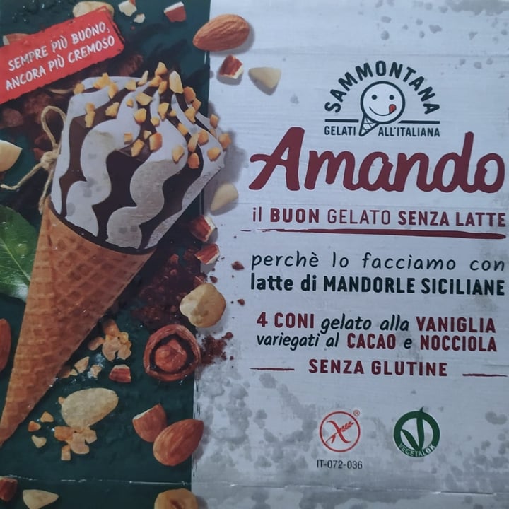 photo of Sammontana 4 coni vaniglia, cacao e nocciola shared by @joselitocarnaval on  06 Aug 2023 - review
