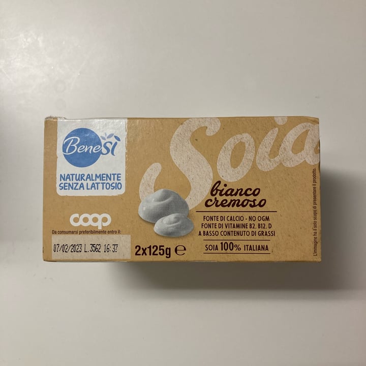 photo of Bene.Si coop yogurt alla soia shared by @bexflex on  05 Feb 2023 - review