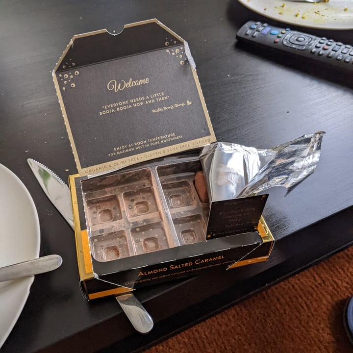 photo of Booja-Booja almond salted caramel chocolate truffles shared by @katchan on  03 Jan 2023 - review
