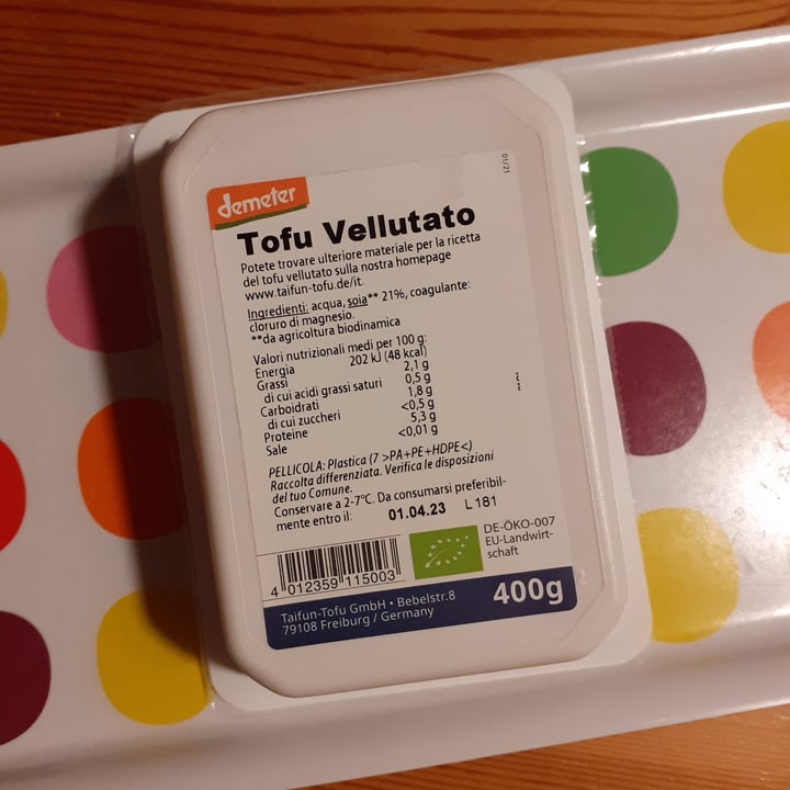 photo of Taifun Tofu vellutato shared by @chinocia on  19 Apr 2023 - review
