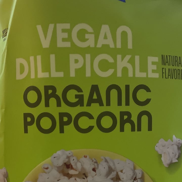 photo of Tabitha Brown vegan dill pickle popcorn shared by @thatvegancouple on  17 Jan 2023 - review