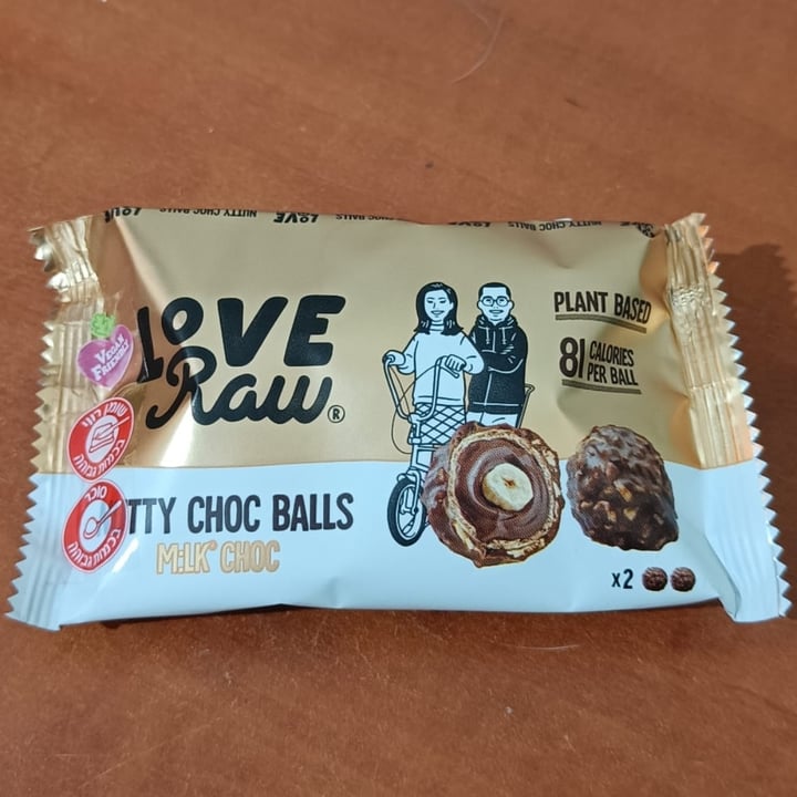 photo of LoveRaw Nutty Choco Balls shared by @yardenmelamed on  29 Dec 2022 - review