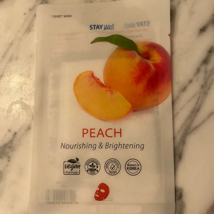 photo of Stay well Peach Mask shared by @alyssakim on  02 Feb 2023 - review