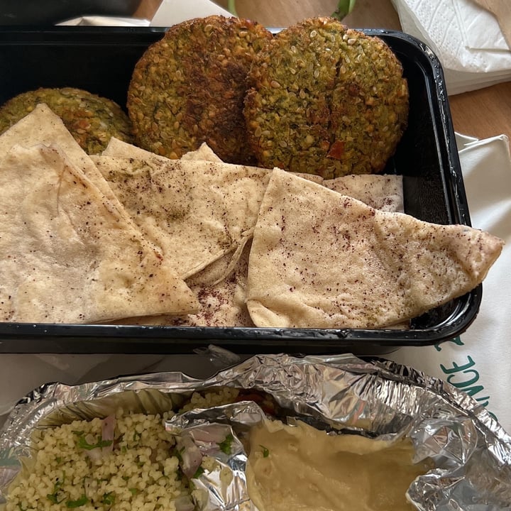 photo of Getafix Cafe pita Hummus Falafel shared by @anntribe on  23 Jul 2023 - review