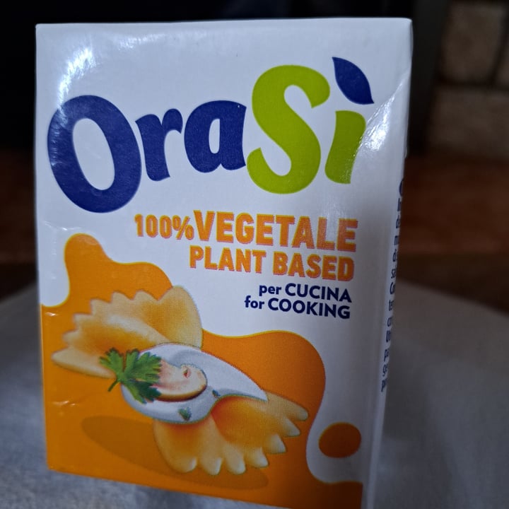 photo of OraSí 100% plant based Crema per cucinare shared by @ferny65 on  24 Jul 2023 - review