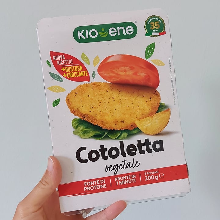 photo of Kioene cotoletta vegetale shared by @veraviglie on  08 Aug 2023 - review