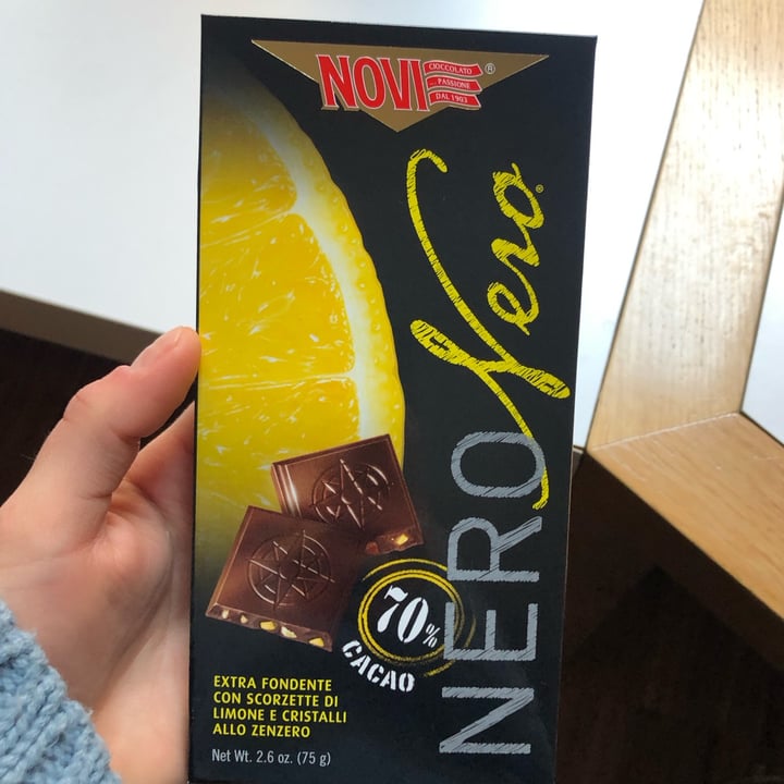 photo of Novi Nero nero con scorzette di limone e cristalli allo zenzero shared by @alicebveg on  15 Feb 2023 - review