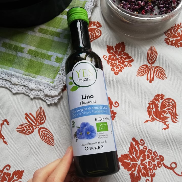 photo of Yes organic Olio di semi di lino shared by @millabazzocchi on  13 Jan 2023 - review