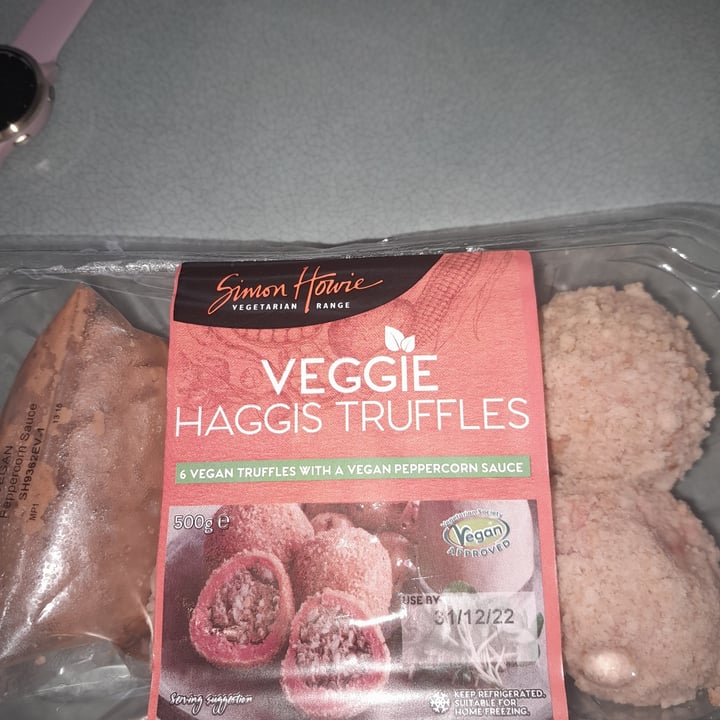 photo of Simon Howie Veggie Haggis Truffles shared by @jennia on  02 Jan 2023 - review