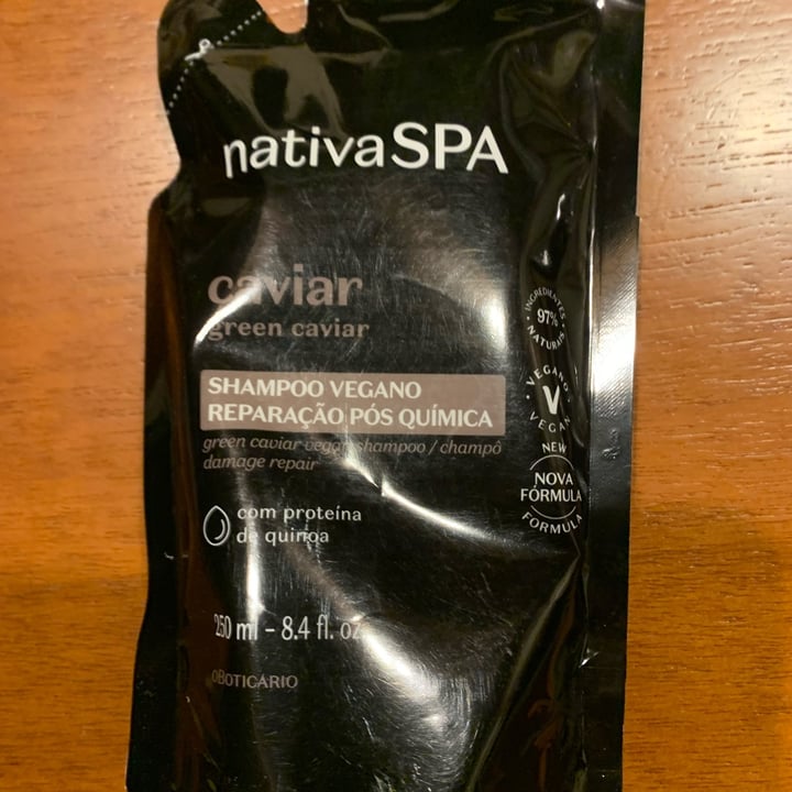 photo of O Boticário Shampoo  Caviar shared by @silviarm on  30 Mar 2023 - review
