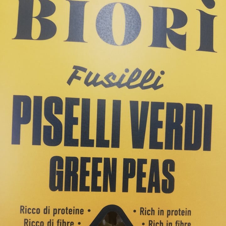 photo of Biori Fusilli Piselli Verdi Green Peas shared by @frankief on  15 Feb 2023 - review