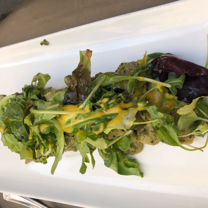 photo of Ristorante La Casina di Alice avocado piastrato, servito con fungo, cremoso di pomodori secchi, giardiniera shared by @allinca on  25 Jul 2023 - review