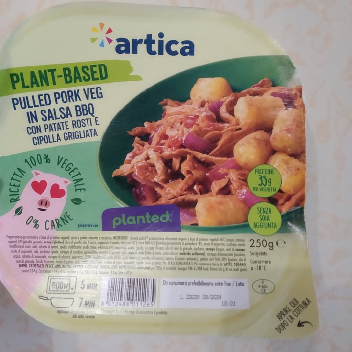 photo of Artica Pulled Pork Veg in Salsa Bbq shared by @zakgiu95 on  01 Jul 2023 - review