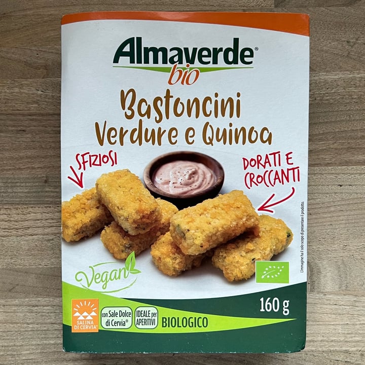 photo of Almaverdebio Bastoncini Verdure e Quinoa shared by @alessiof91 on  18 Jul 2023 - review