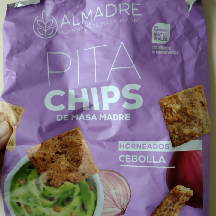 photo of Almadre Pita chips de cebolla shared by @lucirss on  05 Jul 2023 - review