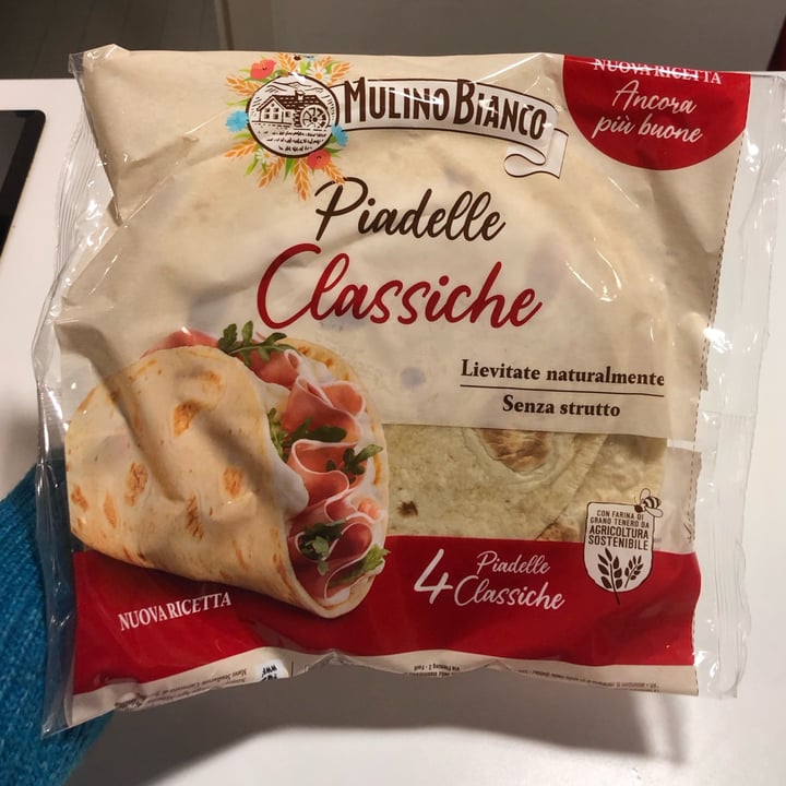 photo of Mulino Bianco Piadelle classiche shared by @alicebveg on  24 Feb 2023 - review