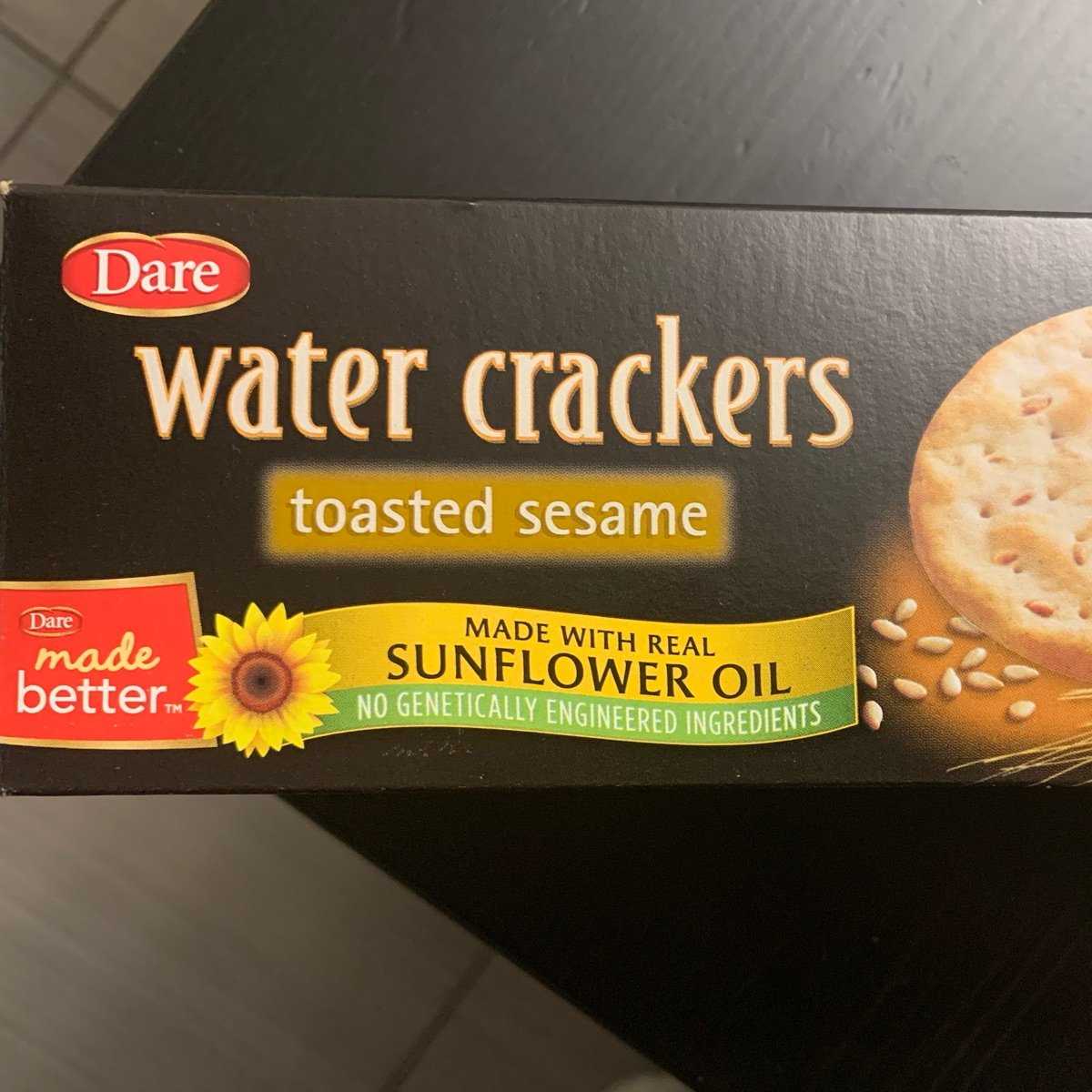 Dare Made Better Sesame Water Crackers Reviews abillion