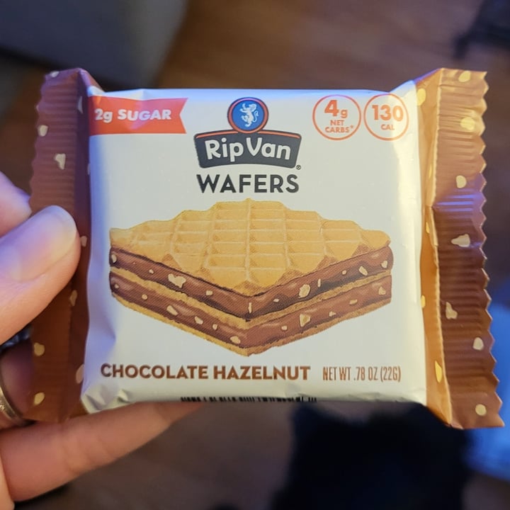 photo of Rip Van Chocolate Hazelnut Wafers shared by @yourfriendjen on  29 Dec 2022 - review