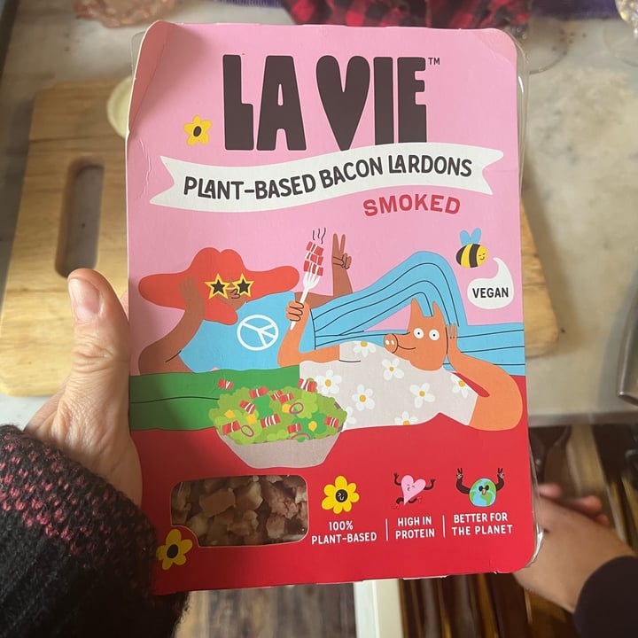 photo of La Vie Foods lardons végétaux fumés shared by @gabriellademartino on  30 Jan 2023 - review